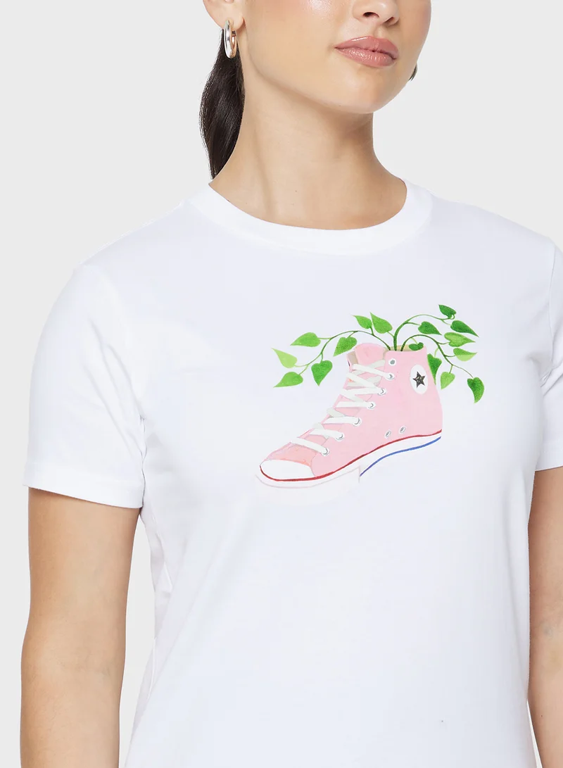 CONVERSE Let'S Grow Sneaker T-Shirt