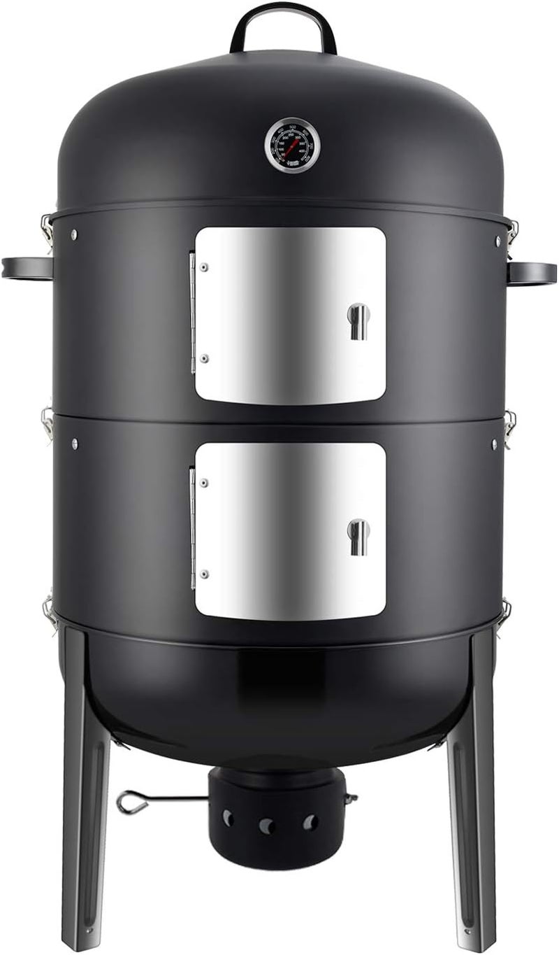 Realcook شواية مدخن فحم ريلكوك 20 بوصة - Image 1