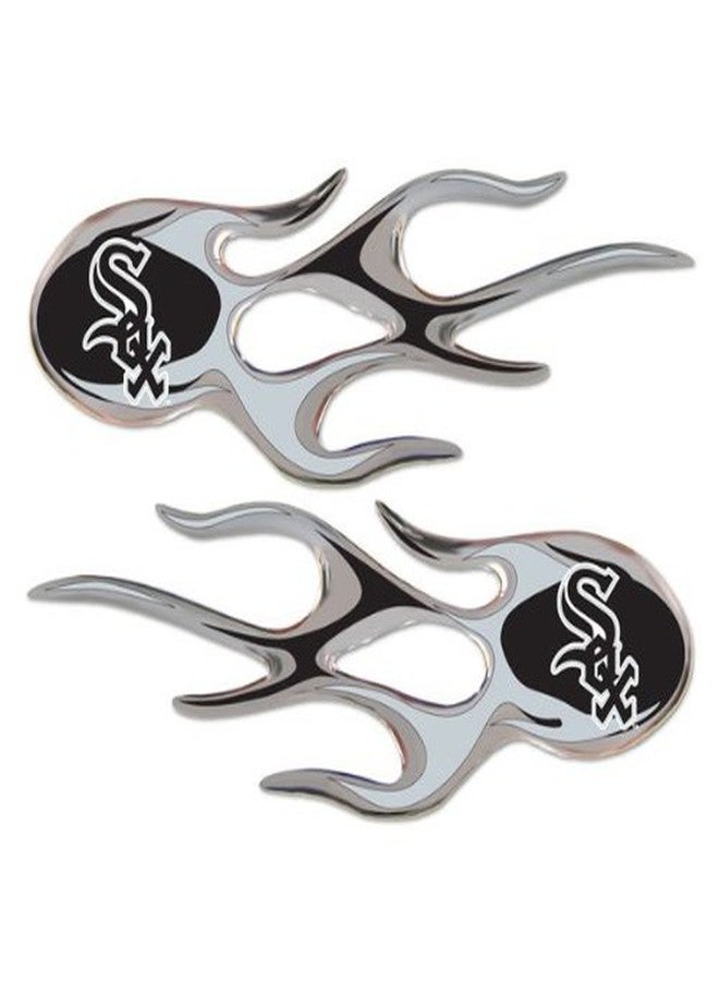 Team ProMark MLB Chicago White Sox Micro Flame Graphics Decal (Pack of 2) - Image 2