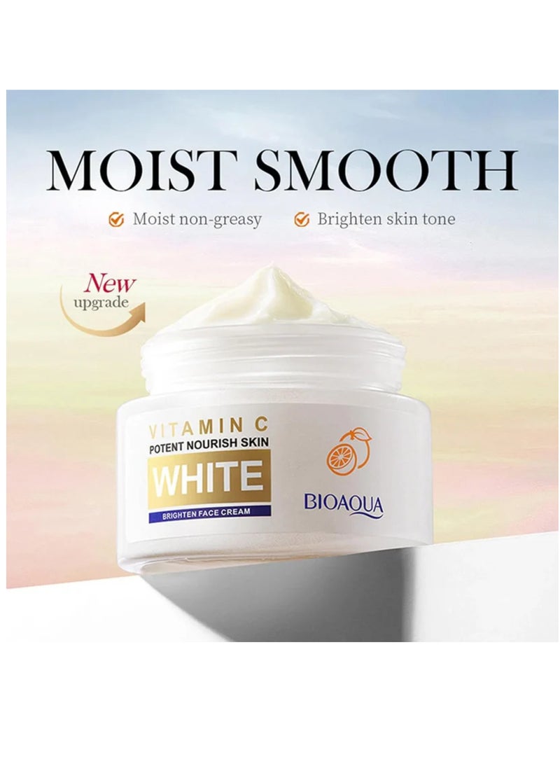 بيو أكوا كريم فيتامين سي لتفتيح الوجه 50 ج - Image 3