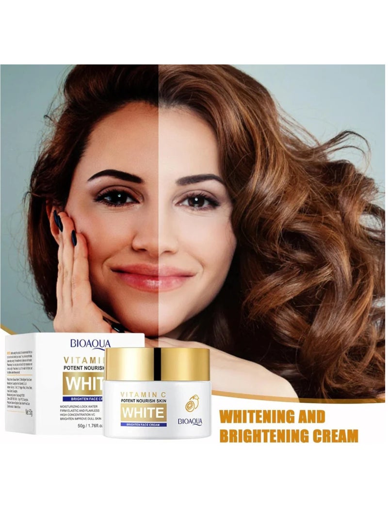 بيو أكوا كريم فيتامين سي لتفتيح الوجه 50 ج - Image 5