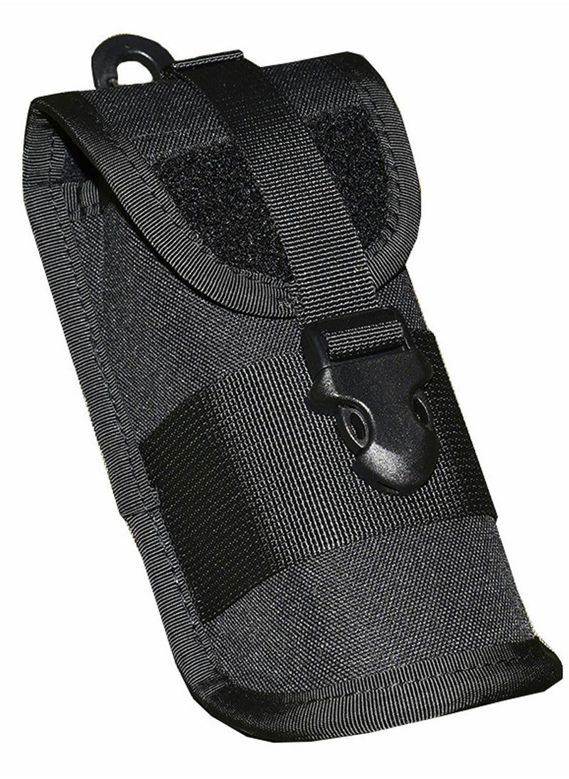 Generic Tactical Sunglasses Case - Durable, Portable & Shockproof Pouch with Buckle for Outdoor Adventures & Flashlight  - Image 3