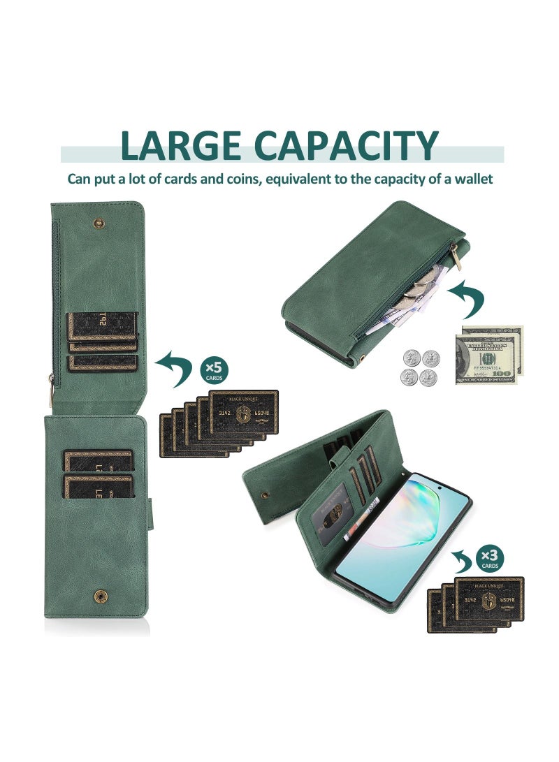 Suteni Flip Cover Leather Protective Case for Samsung Mobile Phone - Image 2