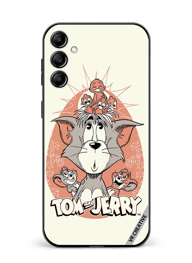 VR CREATIVE - Protective Case Cover For Samsung Galaxy A54 Tom And Jerry Design Multicolour - Image 1
