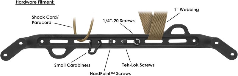 HAZARD 4 HardPoint(R) Gear Rails (P/B) - Black - Image 2