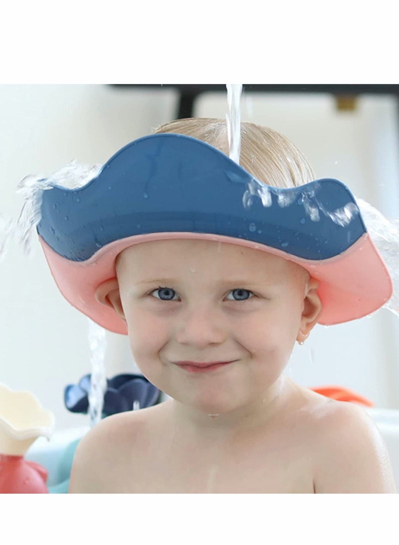SYOSI Shower Cap Baby, Visor Bathing Hat for Toddlers Waterproof Shampoo Adjustable Protect Infants Eyes Ears - Image 5