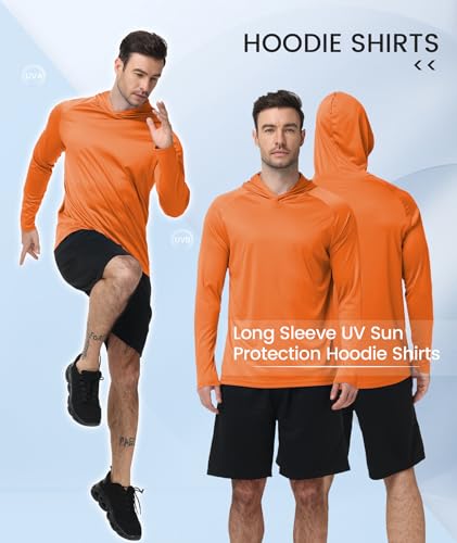 ZITY Fishing T Shirts for Men UV Sun Protection UPF 50 Long Sleeve Tee T-Shirt Swimming T-Shirts Rash Guard Mens Shirts Pack - Image 4