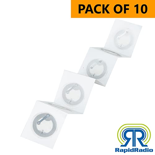 RapidRadio RRHFNFC01 13.56 MHz ISO 14443A : NFC Type 2 NTAG213 HF RFID NFC NTag Sticker, Pack of 10 - Image 4