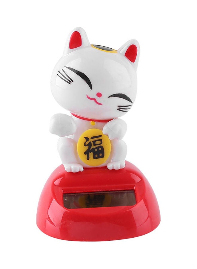 Loquat Car Solar Cat Ornament - Image 3