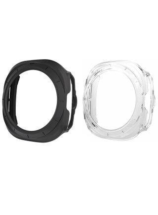 2PCS Case for Samsung Galaxy Watch Ultra 47mm, Protective Cover Black and Clear - pzsku/ZCE65BAB9FE3D9A9A5B40Z/45/1742784263/e66ce196-df24-415c-a647-30002ae5c065