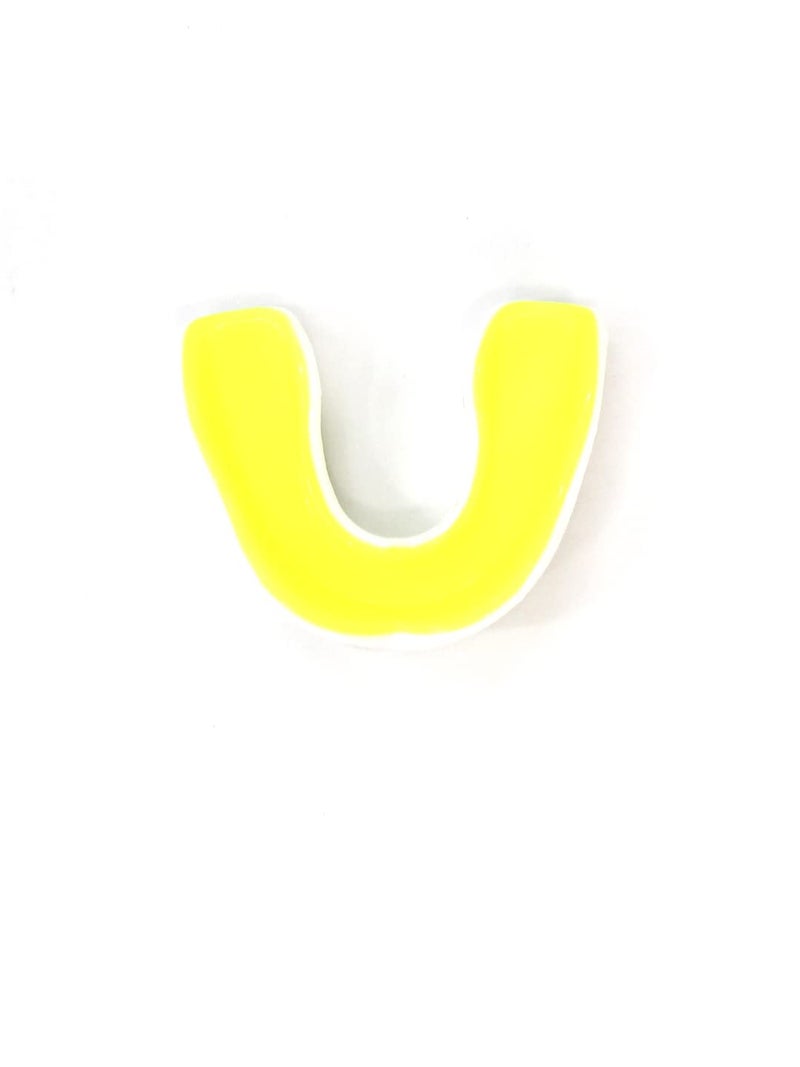 Invincible Combat Mouth Guards White Neon Yellow 4091 - Image 4