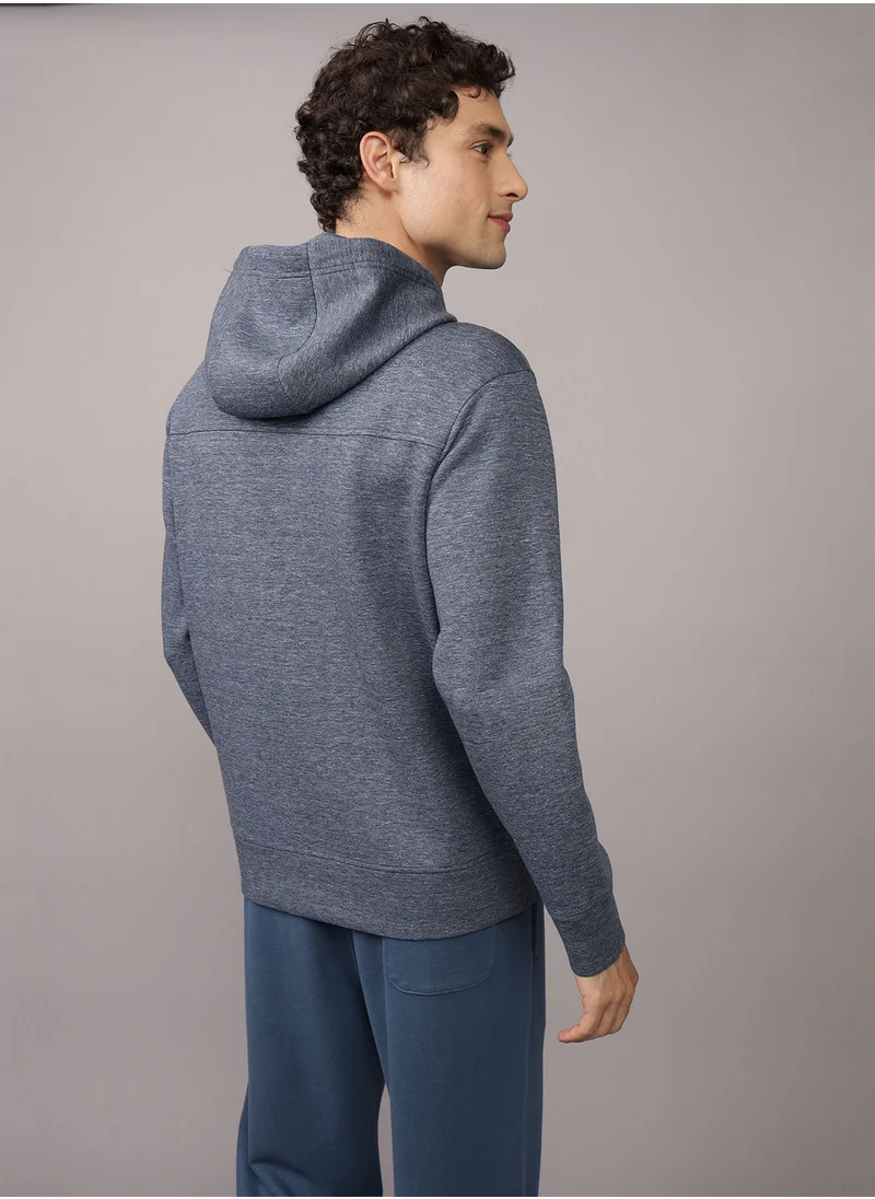 American Eagle Logo Graphic Drawstring Pullover Hoodie