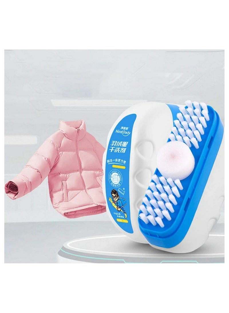 Innovative dry cleaning solution with built-in brush (100 ml) for jackets and shoes - Image 1