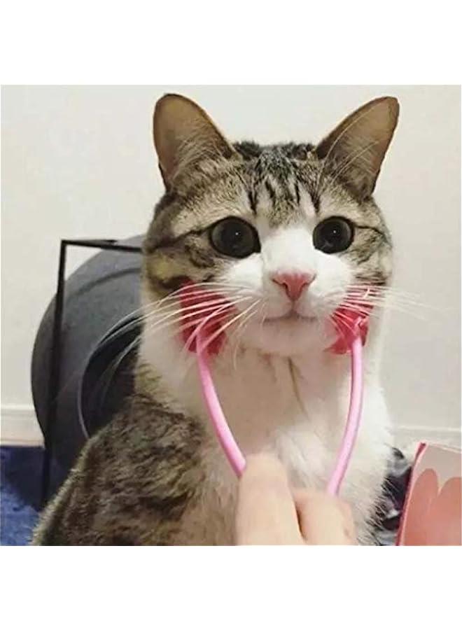 إسكدنيا فرشاة تدليك القطط ولعبة تدليك الوجه للقطط، أداة عناية الوجه للاستخدام داخلي وخارجي. - Image 3