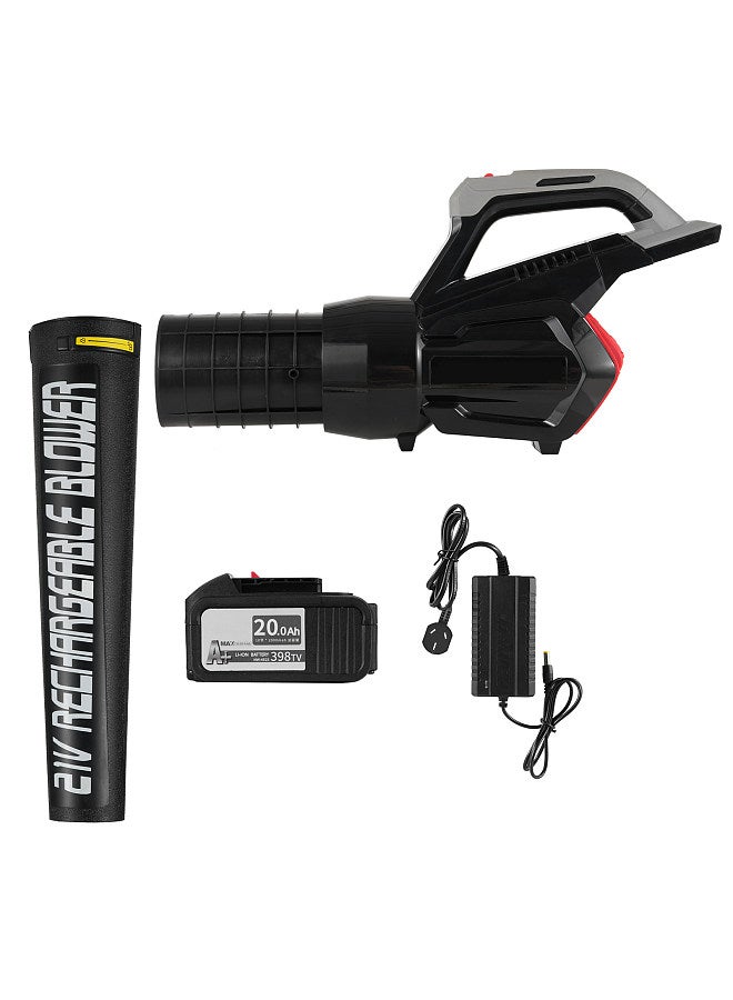 Generic Lithium Battery Strong Storm Blower Deciduous Blower Dust Blower Leaf Blowers for Patio, Yard, Sidewalk,Small Leaf Blower, with Speed Control Switch  - Image 5