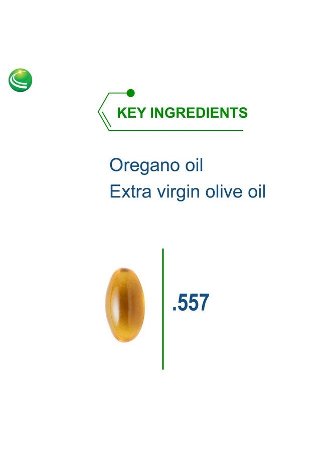 Nutra Biogenesis Oregano Oil - Oil of Oregano Softgel Capsules with 70% Carvacrol, Natural Oregano Extract for Lung Health and Immune Support - 120 Softgels - Image 3