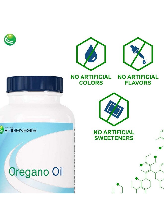 Nutra Biogenesis Oregano Oil - Oil of Oregano Softgel Capsules with 70% Carvacrol, Natural Oregano Extract for Lung Health and Immune Support - 120 Softgels - Image 4