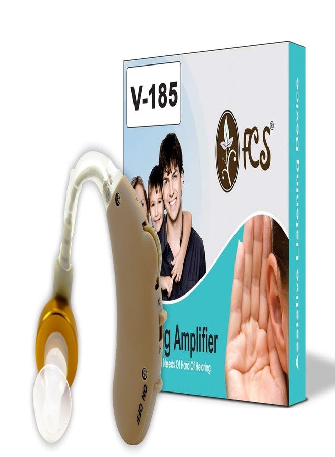 FCS Behind The Ear Hearing Instrument Personal Sound Amplifier for Moderate Hearing Loss (V-185 Hearing Aid) (3 Month Seller Warranty) - Image 4