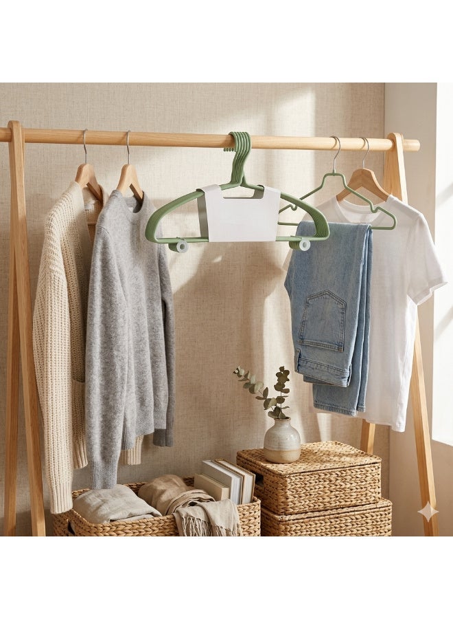 Hope 12 PCS Durable Metal Clothes Hangers, Large Size Hangers for Wardrobe and Laundry, Practical Hanging Storage for Shirts, Dresses, Trousers and Everyday Clothing, Home Closet and Garment Organization - Image 2