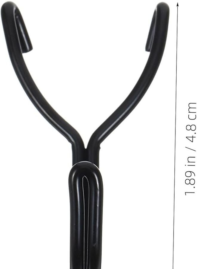 خطافات لوح التثبيت 80 قطعة خطافات حائط متينة منظف المرآب 4 عبوات - Image 4