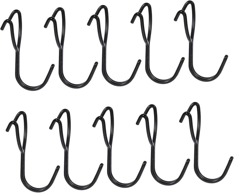 خطافات لوح التثبيت 80 قطعة خطافات حائط متينة منظف المرآب 4 عبوات - Image 5