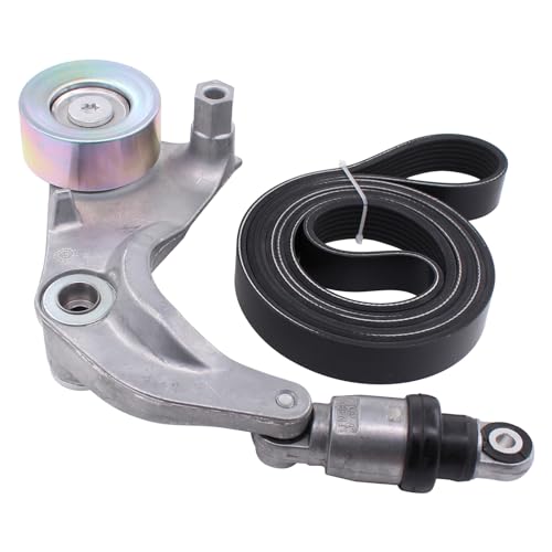 ApplianPar Serpentine Belt and Accessory Drive Belt Tensioner Pulley Assembly for Honda Civic 18L 20072011