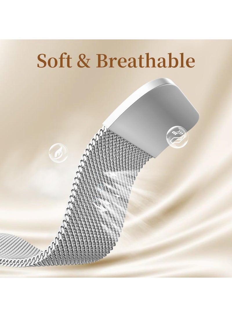 Metal Band for Google Pixel Watch 3 41mm - Stainless Steel Band for Google Pixel Watch 2/1 Adjustable Wristband Band for Men Women - Image 3