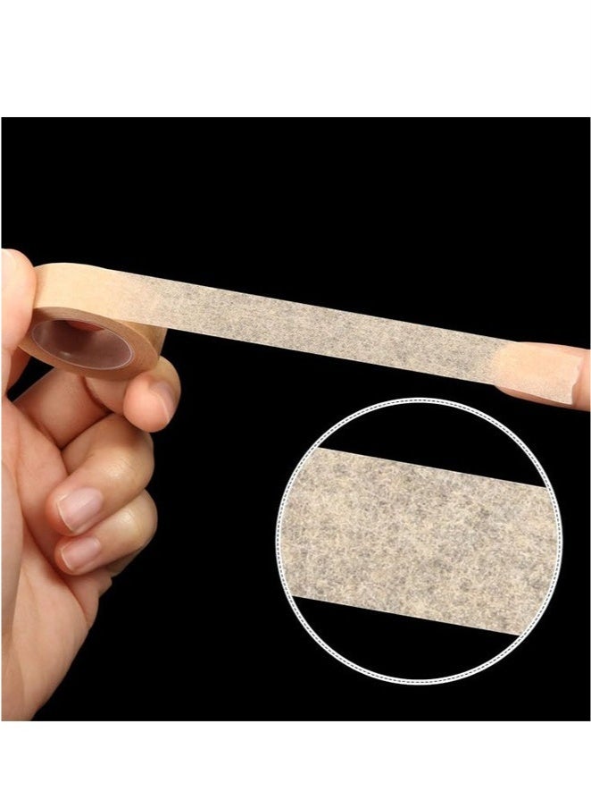 Bukela 6 Rolls Flexible Skin Tape Breathable Nose Tape Self Adhesive Gauze Tape for Wound Injuries Swelling Sports, Brown (0.5 in x 10 Yd) - Image 5