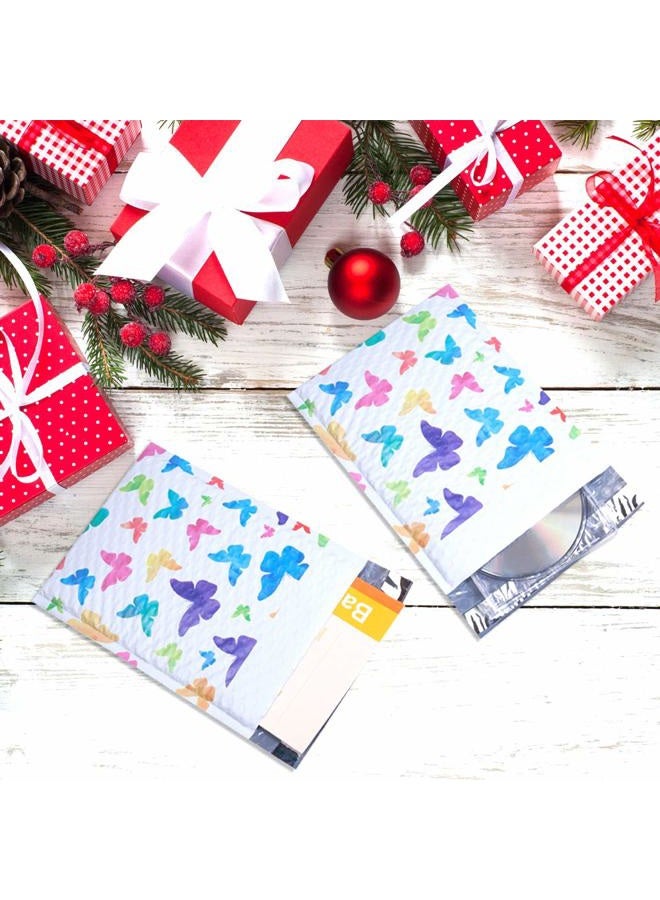UCGOU 6x10 Inch Colorful Butterfly Poly Bubble Mailers Padded Envelopes Boutique Custom Bags Pack of 25Pcs - Image 5