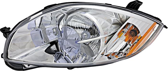 JP Auto مصباح المصباح الأمامي JP متوافق مع ميتسوبيشي إكليبس كوبيه 2008 2009 2010 2011 2012 هالوجين السائق الجانب الأيسر - Image 1