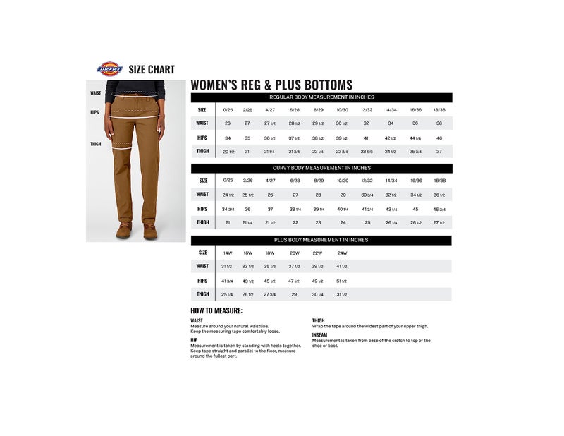 Dickies Women's Flat Front Stretch Twill Pant, Black, 16 Regular - Image 2