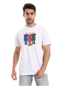 WHITE RABBIT White Rabbit Printed Cotton Summer T-Shirt  - Image 1