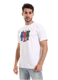 WHITE RABBIT White Rabbit Printed Cotton Summer T-Shirt  - Image 2