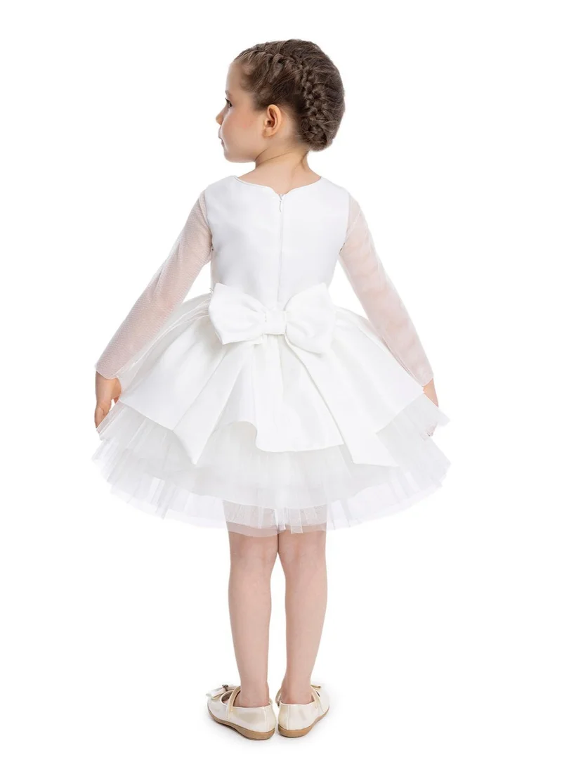 VIA BAMBINO Lovely White Baby Dress 34193