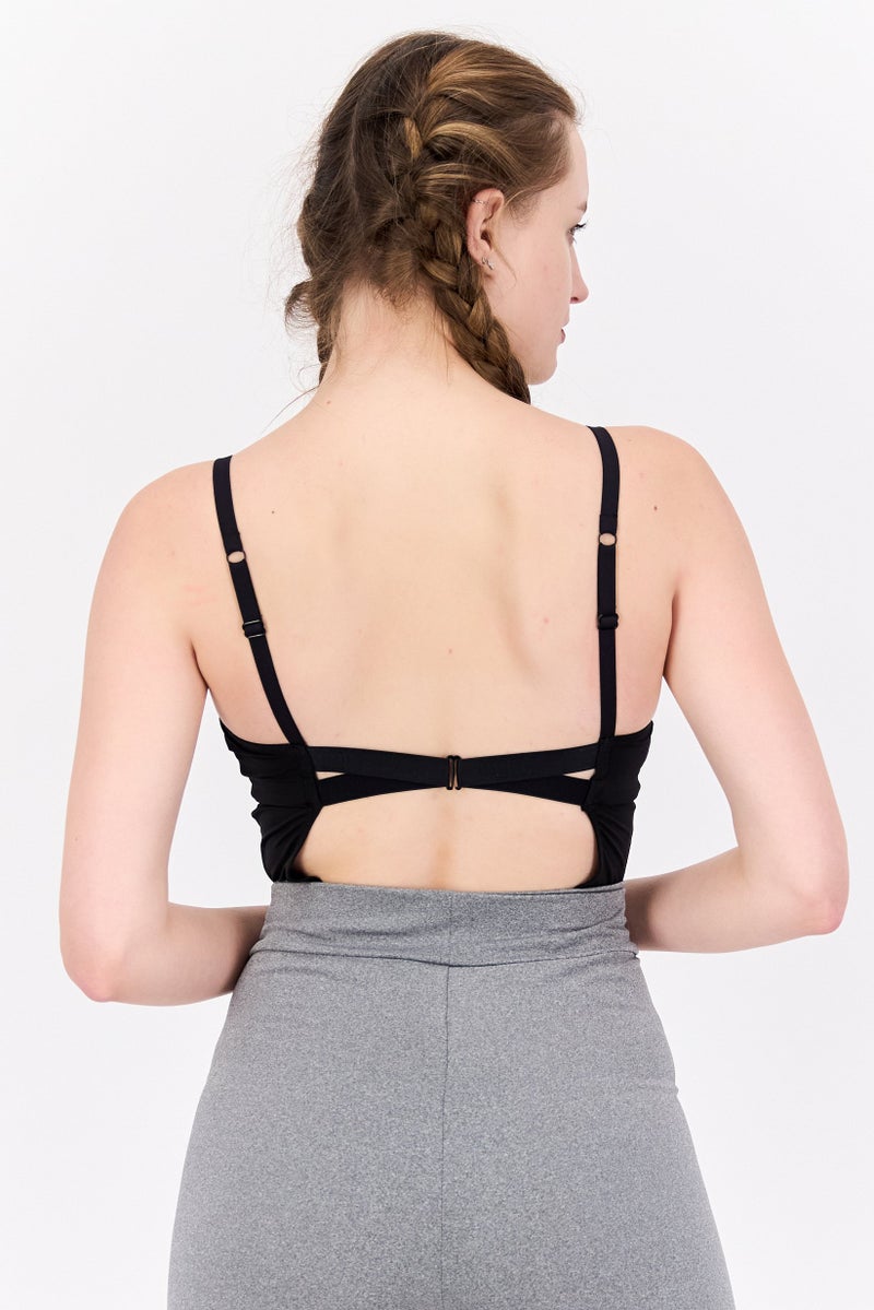 PUMA بدلات رياضية نسائية بدون أكمام مناسبة، سوداء - Image 3