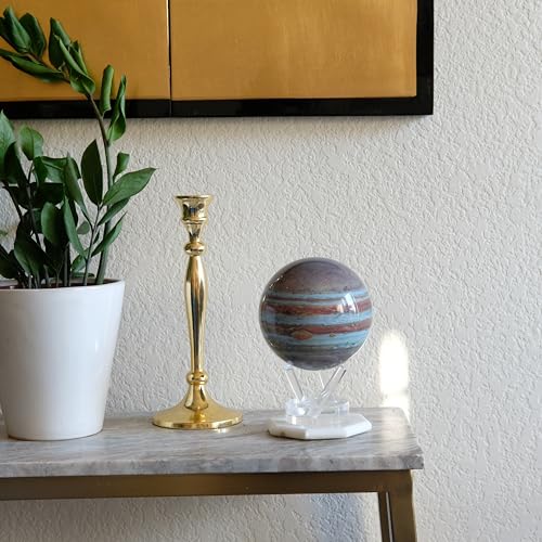 MOVA Jupiter Globe 4.5” – Solar-Powered Rotating Planet Display for Desk or Shelf | No Batteries or Wires | Floating-Style Space Decor - Image 5