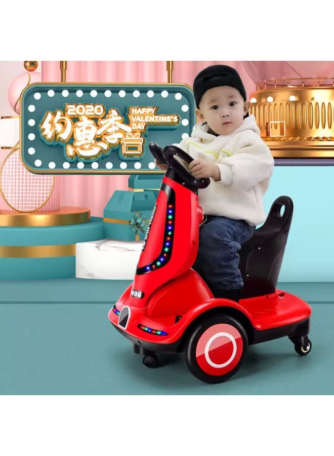ستار كيدز سيارة أطفال كهربائية حديثة ومتطورة بتصميم مبتكر مع ريموت كنترول للأهل وحزام أمان لحماية الصغار، مزودة بإضاءات تفاعلية ملونة وأصوات موسيقية شيقة لتجربة قيادة ممتعة وآمنة تساعد على تنمية مهارات الطفل الحركية وتعزز شعوره بالمرح والاستقلالية داخل المنزل وخارجه - Image 4