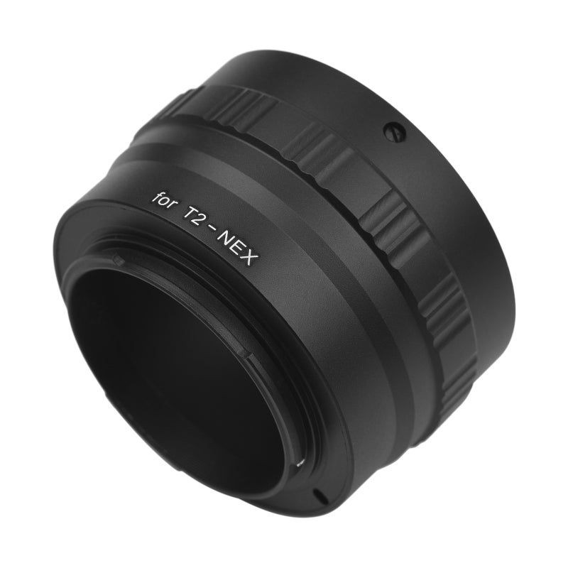 حلقة محول قاعدة عدسة معدنية T2-NEX - محول عدسة قاعدة T/T2 بديل لكاميرات Sony NEX-7/NEX-6/NEX-5/NEX-5C/NEX-5N/NEX-5R/NEX-5T/NEX-3/NEX-C3/NEX-F3/NEX-3N بدون مرآة من نوع قاعدة NEX E - Image 3
