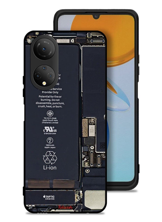 Tolwak Honor X7 Protective Case Cover Phone Circuit Pattern - Image 1