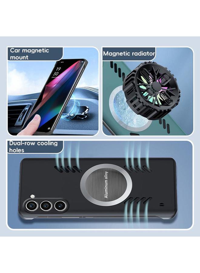 اس-توب جراب لهاتف Samsung Galaxy S23+ 5G مع عدسة شاملة بدون إطار من مادة الجرافين للتبريد - Image 5