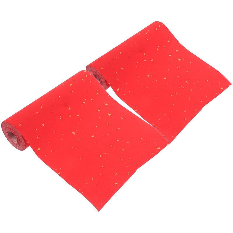 Thickened Red Xuan Paper Roll 17cm X 20m For Chinese Calligraphy And Couplets - Image 2