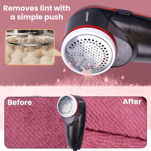 AGARO Elite Lint Remover with Cord, for Woolen Sweaters, Blankets, Jackets/Burr Remover Pill Remover from Carpets, Curtains - Image 2