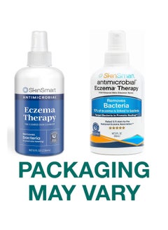 SkinSmart Antimicrobial SkinSmart antimicrobial eczema therapy with hypochlorous acid removes bacteria so skin can heal for adults kids and seniors 8 ounce clear spray - Packing May Vary  - Image 2