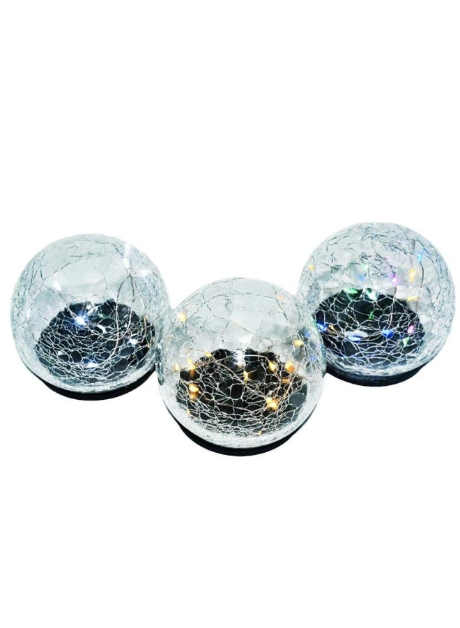 Solar Glass Ball Garden Light: Outdoor  Courtyard Decoration - Image 4