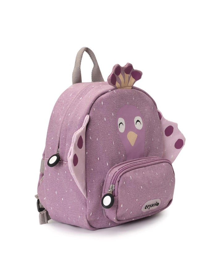 Trixie Kids Backpack Small - 9.84 Inch/25 cm - Mrs. Peacock - Image 2