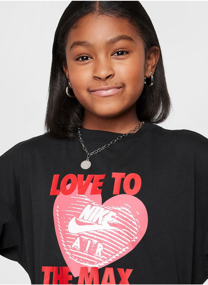 Nike Youth Nsw Heart T-Shirt