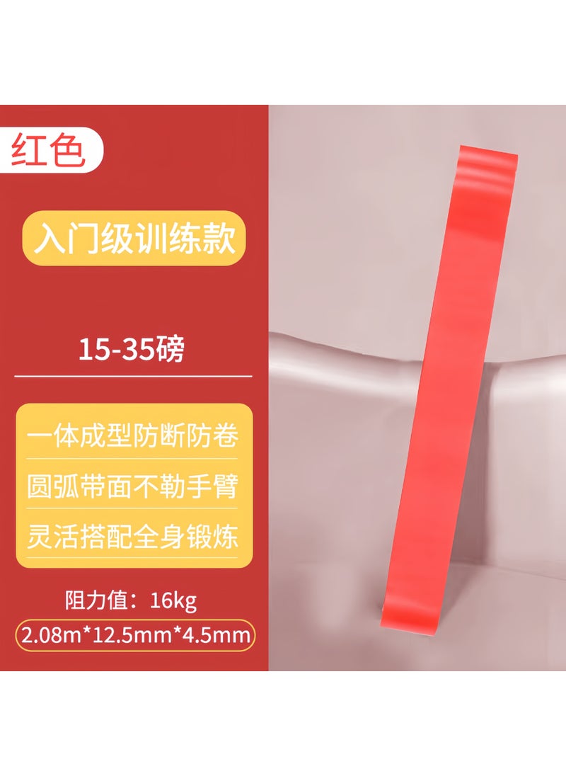 Generic Multifunctional Resistance Bands for Fitness Yoga Training Red-Entry Training 