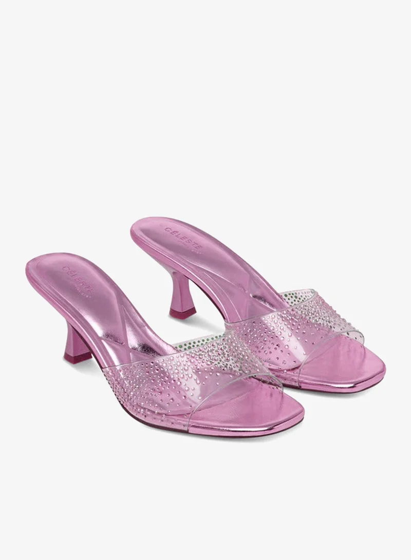 Celeste Women Kitten Heel Sandals Ramadan Collection