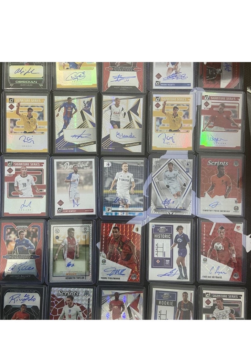 World Cup Football Blind box card pack of 30 cards 1-3 star jersey cutting cards or autographed cards or limited cards - Image 2