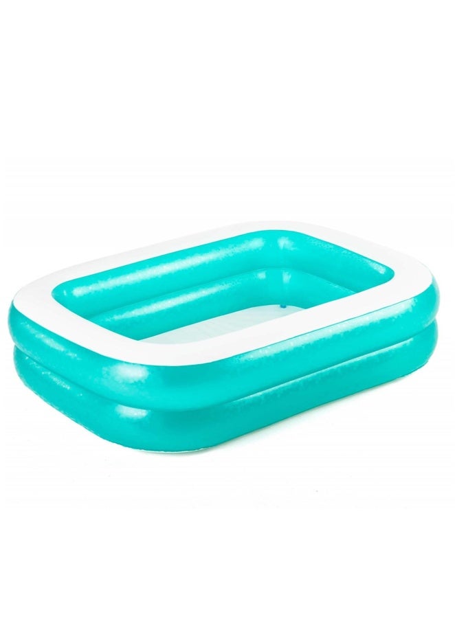 كادي ون حوض سباحة جانبي ناعم قابل للنفخ مقاس 201x150 x 51 سم، مسبح أطفال - Image 1